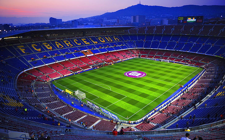 Camp Nou Map, football, sky, competition, crowd