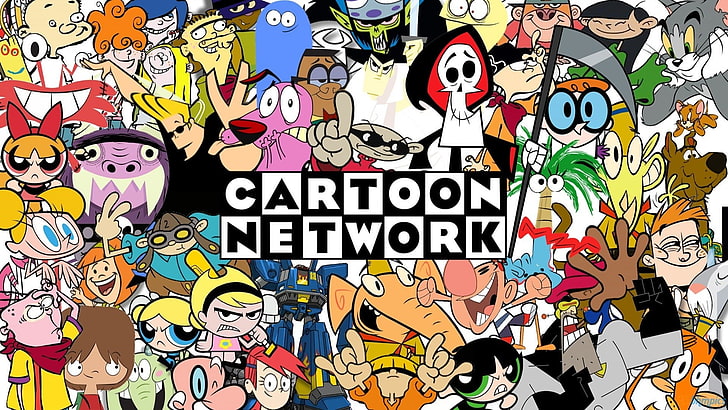 Cartoon Network Shows, tom and jerry, no people, kids next door, western script