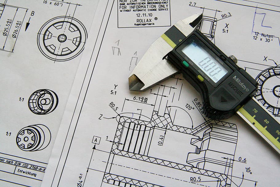 Complex Engineering Drawings, instrument of measurement, plan, indoors, engineering Free HD Wallpaper