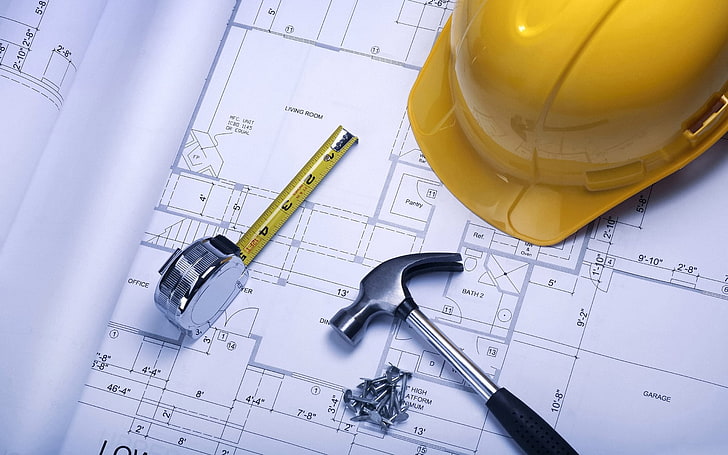 Contractor, industry, design, paperwork, diagram Free HD Wallpaper