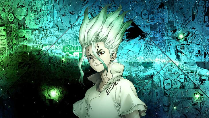 Dr Stone, dr stone, senkuu ishigami, manga Free HD Wallpaper