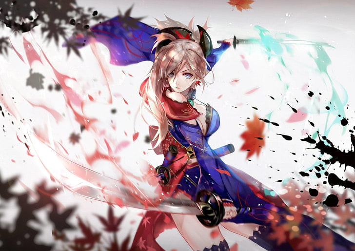 Grand Order Fate Miyamoto Musashi, positive emotion, event, fun, fate series Free HD Wallpaper