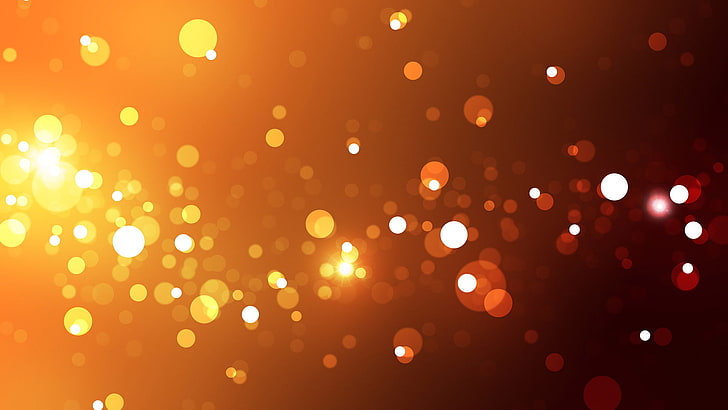 Light Orange BG, shine, decoration, circle, celebrate Free HD Wallpaper