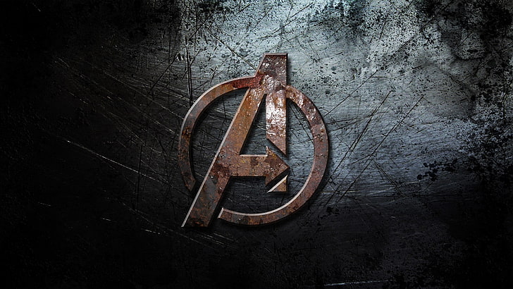 Marvel Logo Black, deterioration, decline, dark, obsolete Free HD Wallpaper