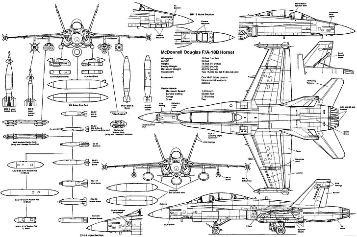 Military Blueprints, plane, fighter, airplane, military Free HD Wallpaper