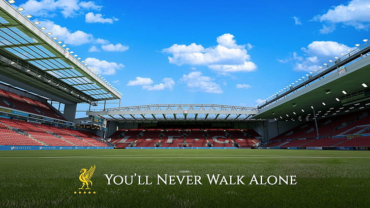 Old Anfield, liverpool fc, sport, stadium, anfield road Free HD Wallpaper