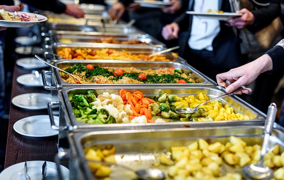 Outdoor Wedding Food, retail, hand, incidental people, market