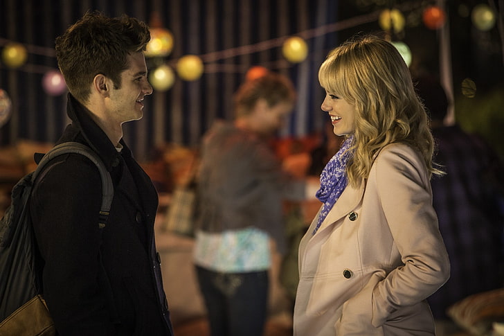 Spider-Man and Gwen Stacy, the amazing spider man 2, gwen stacy, spidey, spider man