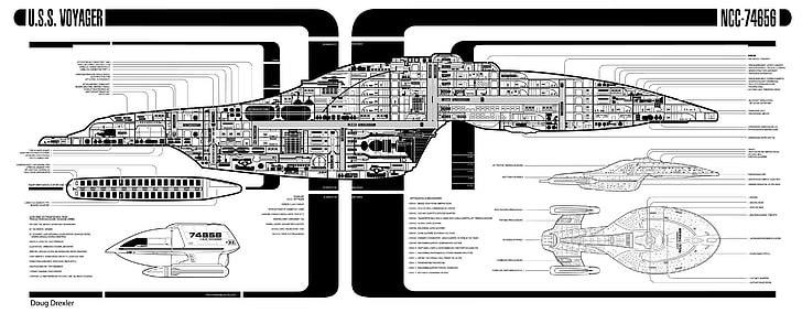 Star Trek USS Voyager Bridge Blueprints, indoors, transportation, transparent, wireless technology