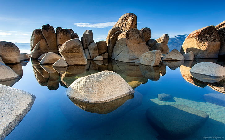 Unusual Rocks, hd s, water, Water, rock Free HD Wallpaper