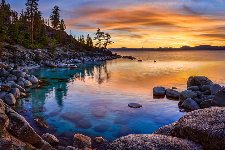 Where Is Lake Tahoe, california, nevada, lake, lake tahoe Free HD Wallpaper