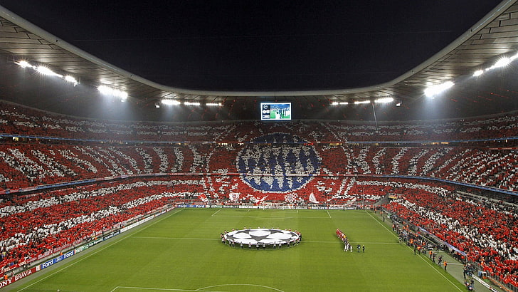 Allianz Arena Tour, leisure activity, grass, green color, spotlight