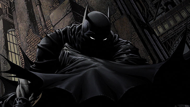 Batman Render, sadness, place of worship, criminal, night Free HD Wallpaper