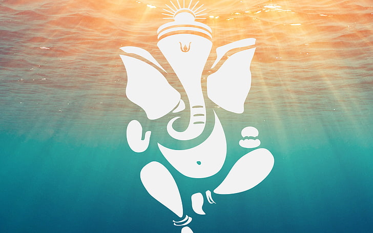 Beautiful Lord Ganesha, sunlight, lord, deep, outdoors