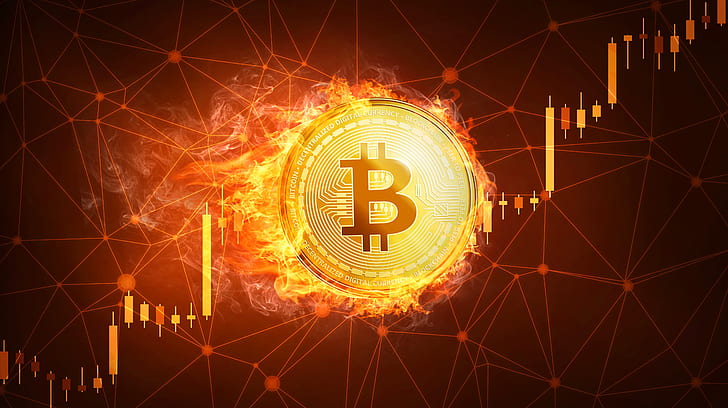 Bitcoin Rig, bitcoin, technology, money, coin Free HD Wallpaper