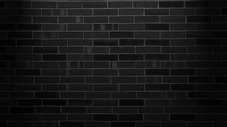 Blue Brick Wall, weathered, old, repetition, architecture Free HD Wallpaper