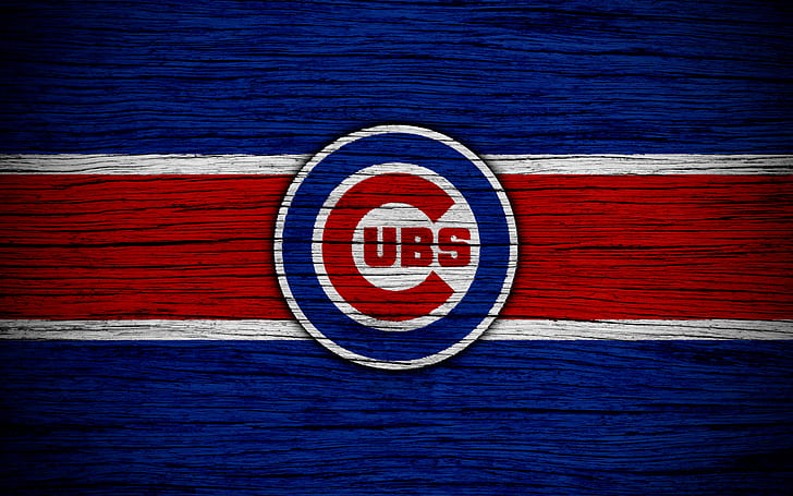 Chicago Cubs Poster, logo, mlb, chicago cubs, baseball Free HD Wallpaper