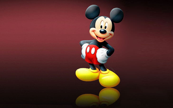 Funny Cartoon, mouse, cartoon, mickey, phones Free HD Wallpaper