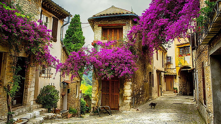 Gordes Luberon Provence France, city, tourist, history, medieval Free HD Wallpaper