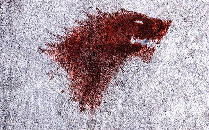 house stark, splattered, game of thrones, violence Free HD Wallpaper