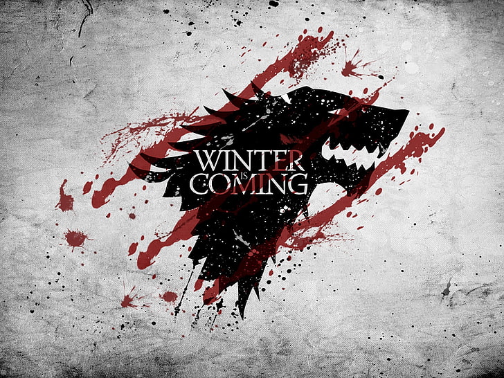 House Stark Wolf, dirty, art and craft, game of thrones, indoors