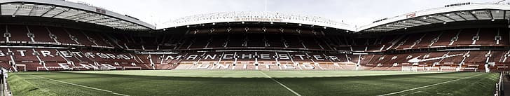 Manchester United Old Trafford Stadium, football stadium, manchester, soccer field, soccer pitches Free HD Wallpaper
