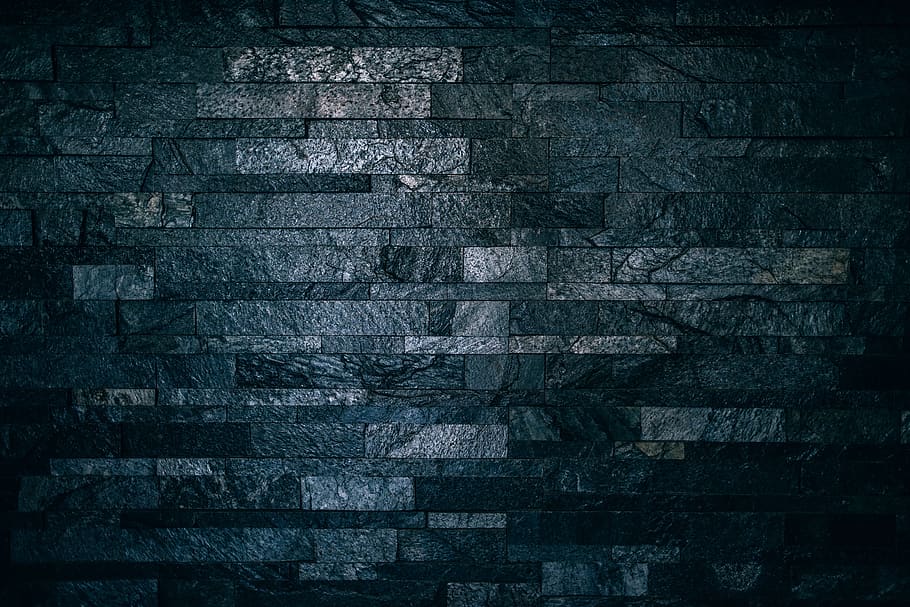 Modern Black Texture, textured effect, gray, tile, full frame Free HD Wallpaper
