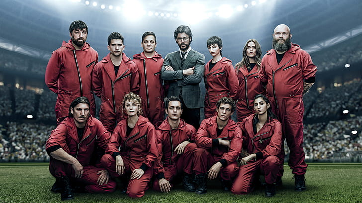 Money Heist HD Laptop, money heist tv show, tv show, la casa de papel Free HD Wallpaper