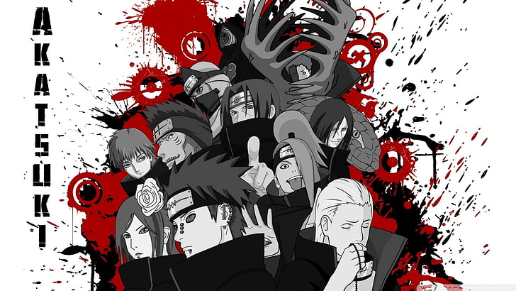 Naruto Akatsuki Rings, western script, clothing, orochimaru naruto, sasori naruto Free HD Wallpaper