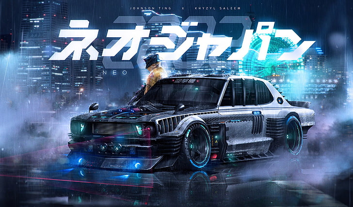 Neo Japan 2022, land vehicle, communication, neo japan 2202, render Free HD Wallpaper