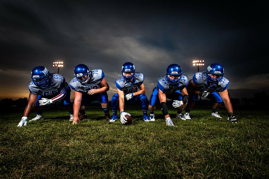 NFL Car Seat Covers, sports team, uniforms, people, night