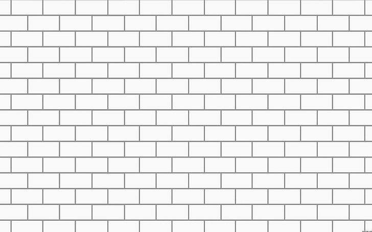 Pink Floyd Trippy, copy space, music, white color, design Free HD Wallpaper