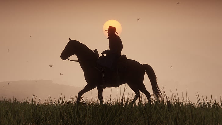 Red Dead Redemption 2, western, rockstar games, red dead redemption 2, red dead redemption Free HD Wallpaper