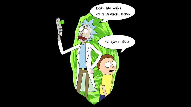 Rick and Morty Art, morty, celebration, representation, communication Free HD Wallpaper