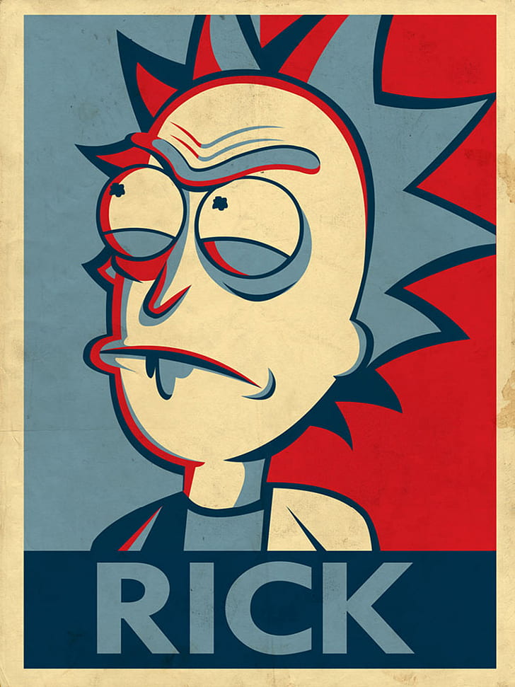 Rick and Morty Christmas, rick sanchez, rick and morty, cartoon Free HD Wallpaper
