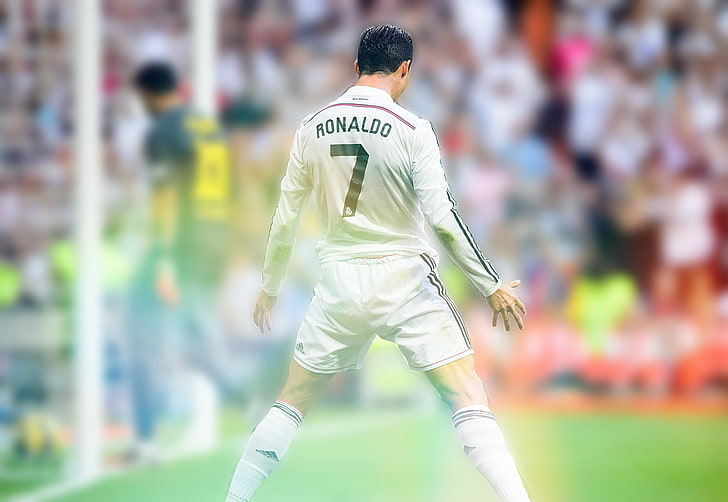 Ronaldo Current Team, rear view, field, young adult, real people Free HD Wallpaper