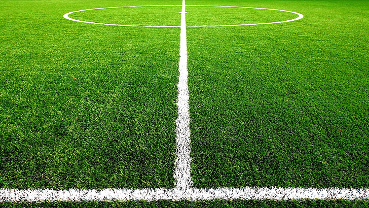 Soccer Field Grass, football, lawn, line, football field Free HD Wallpaper