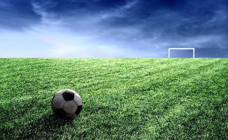 Soccer Field Size, outdoors, brightly lit, sports equipment, environment Free HD Wallpaper