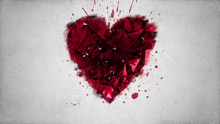 splattered, creativity, love, messy Free HD Wallpaper