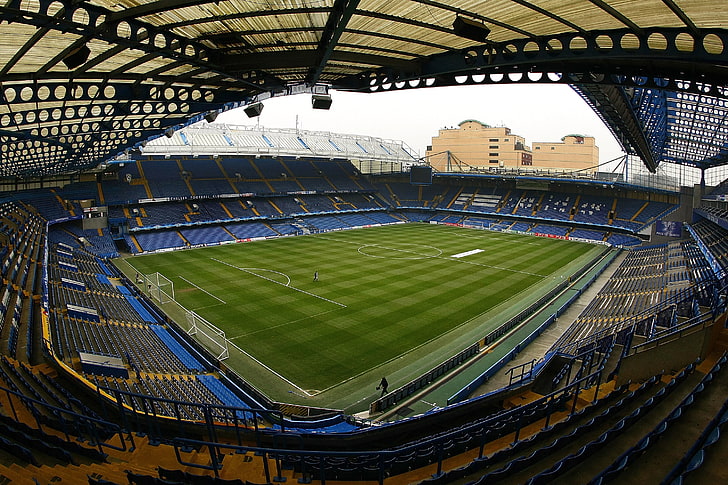 Stamford Bridge Outside, stamford bridge, modern, soccer, baseball  sport Free HD Wallpaper