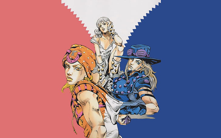 Steel Ball Run Dio, gyro zeppeli, lucy steel, hirohiko araki, steel ball run Free HD Wallpaper