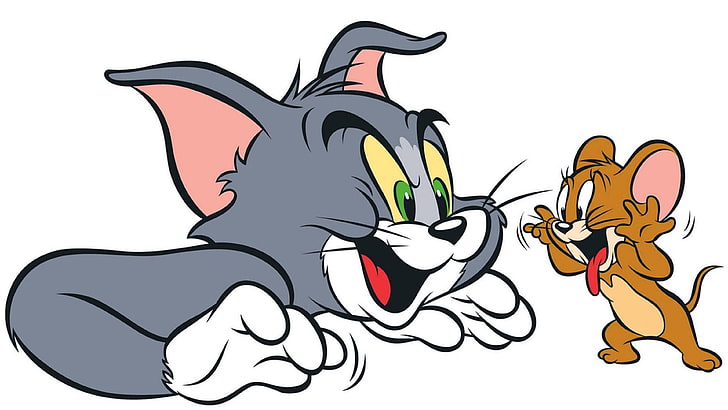 Tom and Jerry Cute Pics, art and craft, cartoons, funny, vertebrate Free HD Wallpaper