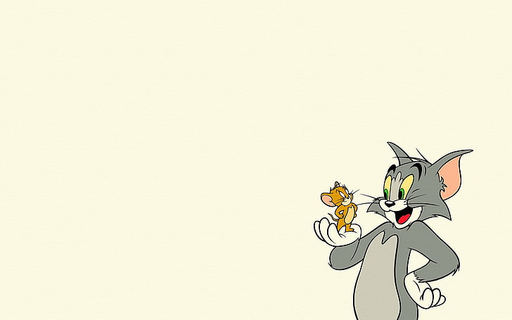 Tom and Jerry Little Cat, representation, tom, animal representation, tom and jerry Free HD Wallpaper