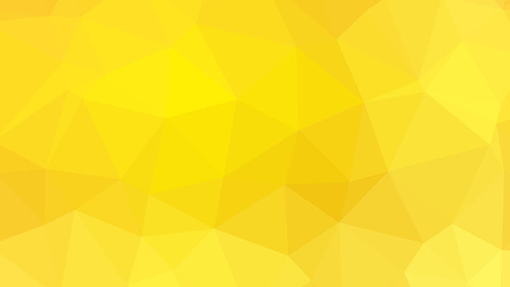 Yellow Simple, shades, geometric, triangles, yellow Free HD Wallpaper