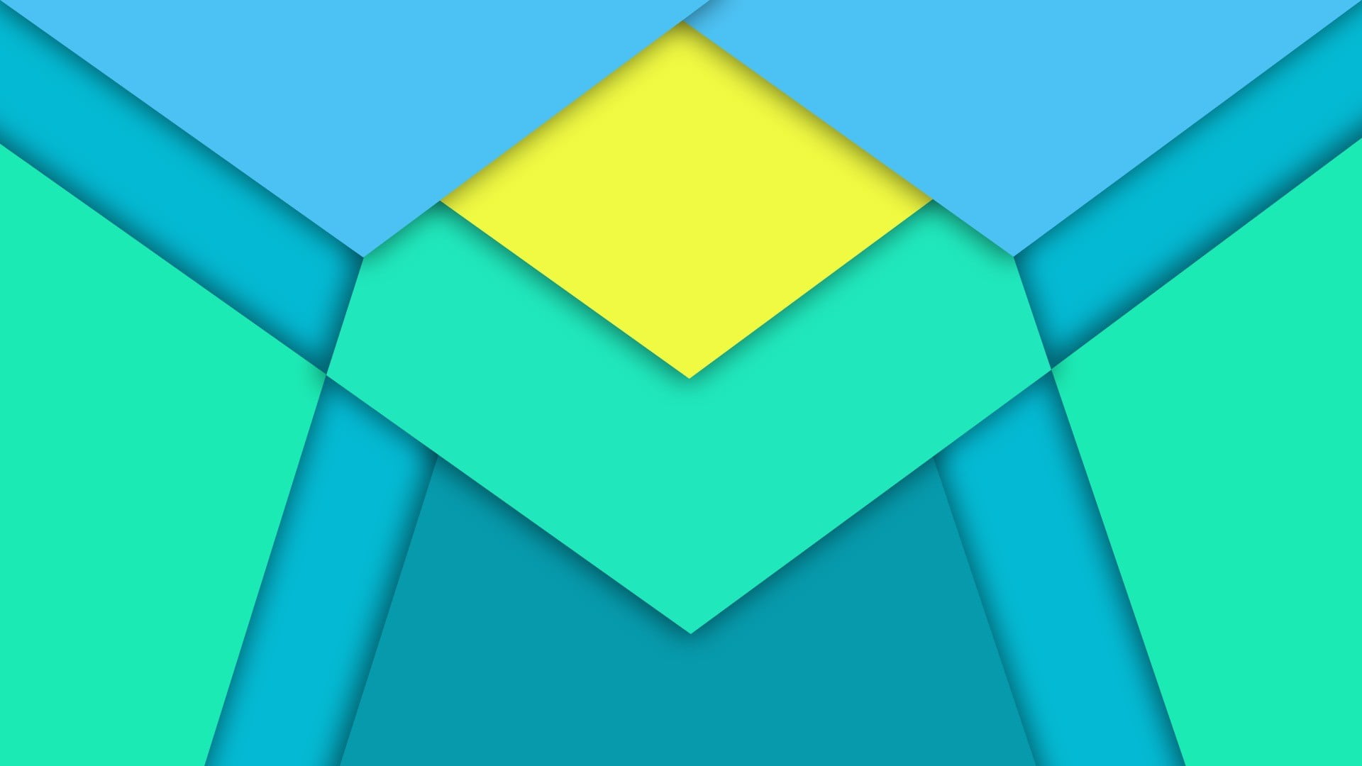 Blue and Yellow Design, green color, material style, no people, creativity