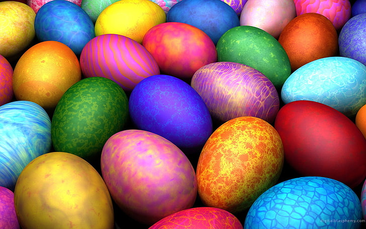 Easter Eggs, still life, choice, high angle view, abundance