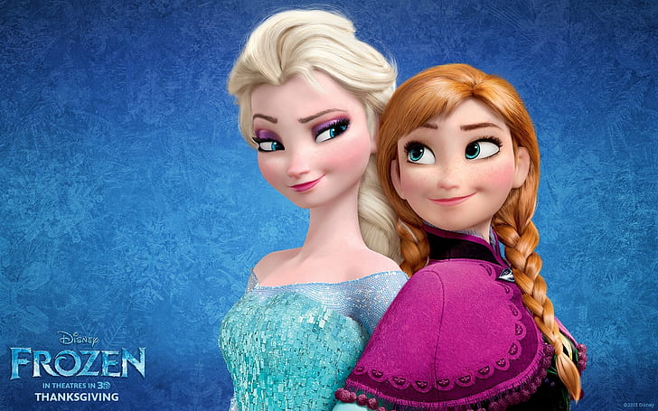 Frozen Queen Elsa and Anna, Anna,, Disney, movie,, sisters,