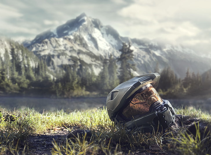 Halo Master Chief Toys, 4gamers, outdoors, plant, scenics  nature Free HD Wallpaper