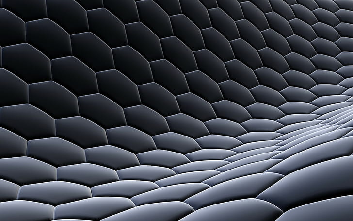 Hexagon Design, digitalartwork, honeycomb, pattern Free HD Wallpaper