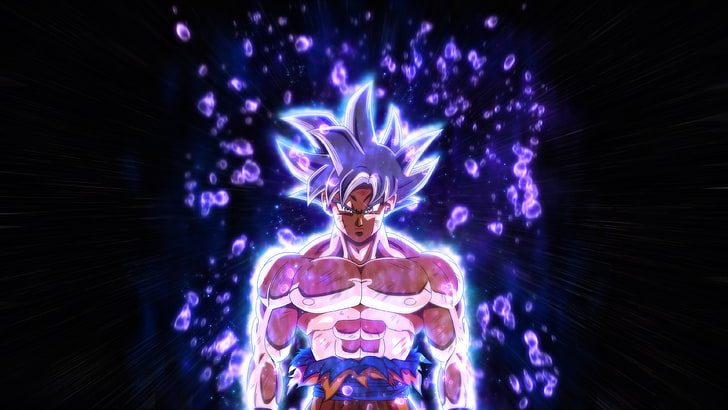 Instinct Ultra Goku Super Dragon Ball, son, studio shot, pattern, light  natural phenomenon Free HD Wallpaper